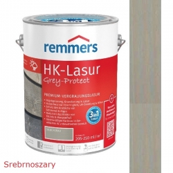 HK-Lasur GREY-PROTECT Lazura Marki PREMIUM REMMERS 5 l SREBRNOSZARY