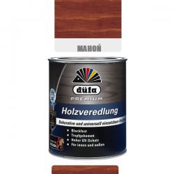 Akrylowy Bejcolakier Premium HOLZVEREDLUNG DUFA  0,75 l  9 Kolorów Ochrona UV 7 LAT OCHRONY